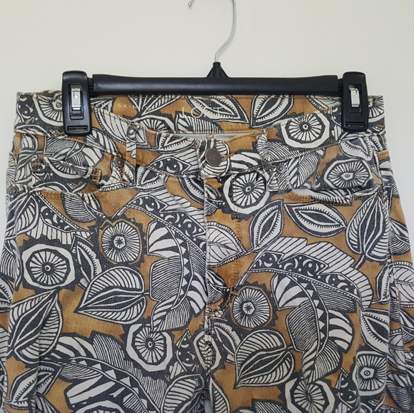 Loft Floral Print Jeans - Picture 3 of 5